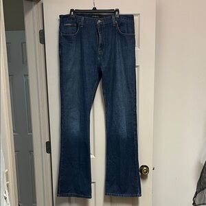 Calvin Klein Jeans Men's Dark Blue Bootcut 36x34